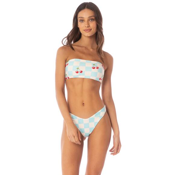 Maaji Royal Game Bryn Strapless Bandeau Bikini Top NWT VARIOUS SIZES - Picture 1 of 6